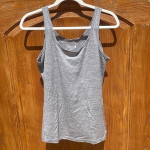 NWOT Smartwool Classic All-Season Merino 150 Tank Top (Small/Gray Heather)